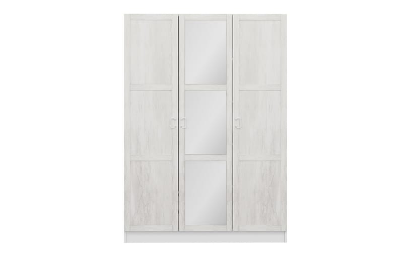 Fruitland Garderobe med Spejl - Beige - Opbevaring - Tøjopbevaring - Garderobeskabe