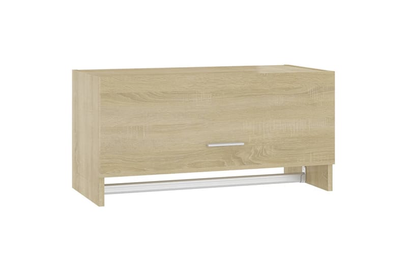 garderobe 70x32,5x35 cm spånplade sonoma-eg - Brun - Opbevaring - Tøjopbevaring - Garderobeskabe