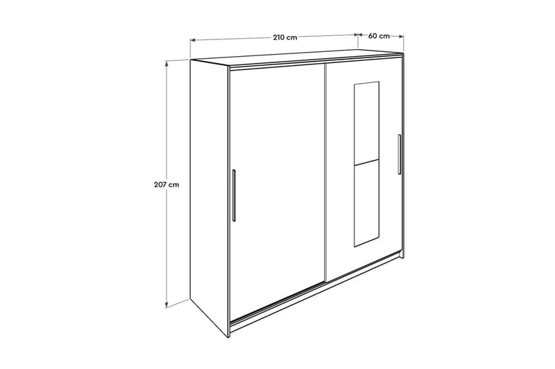 Garderobe Hvid - Opbevaring - Tøjopbevaring - Garderobeskabe