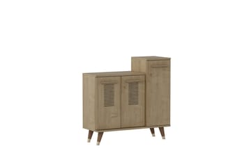 Asimo Skohylde Garderobe 90x90,6 cm Brun