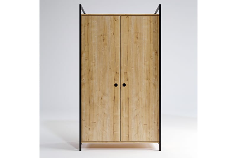 Ombleze Garderobe 100x40cm - Natur - Opbevaring - Tøjopbevaring - Garderobeskabe - Garderobeskab & klædeskab