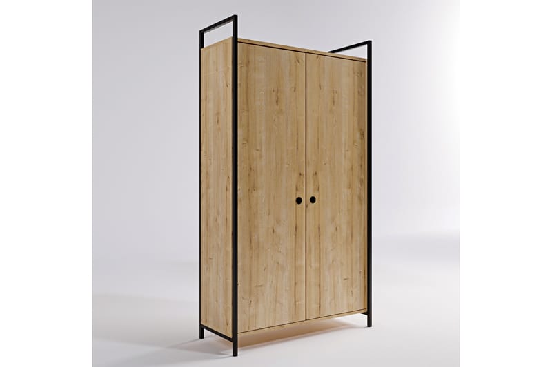 Ombleze Garderobe 100x40cm - Natur - Opbevaring - Tøjopbevaring - Garderobeskabe - Garderobeskab & klædeskab