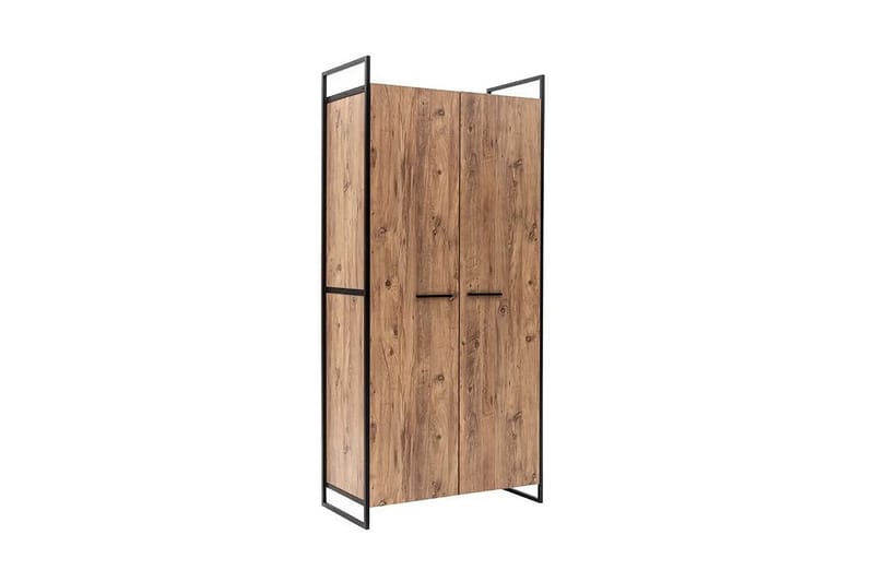 Witonia Garderobe 104x52 cm - Natur - Opbevaring - Tøjopbevaring - Garderobeskabe - Garderobeskab & klædeskab