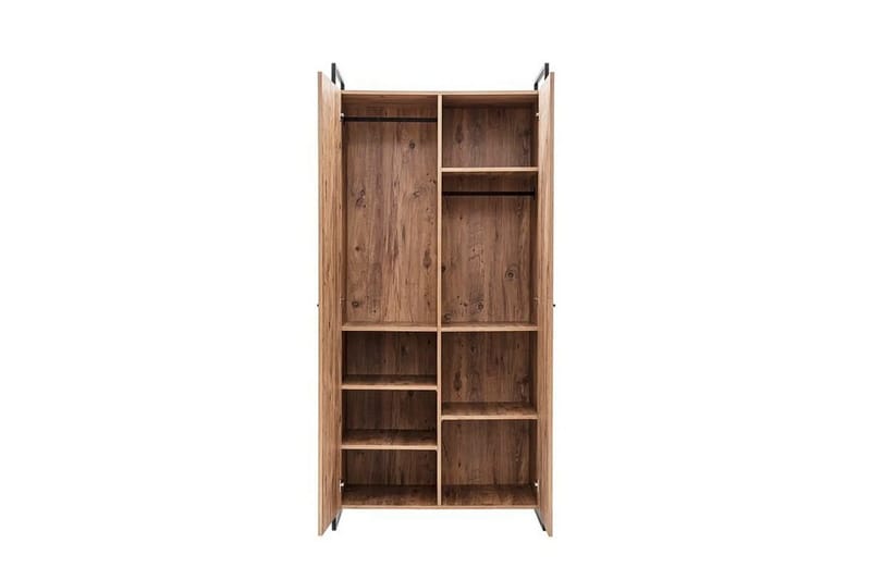 Witonia Garderobe 104x52 cm - Natur - Opbevaring - Tøjopbevaring - Garderobeskabe - Garderobeskab & klædeskab