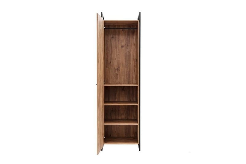 Witonia Garderobe 64x52 cm - Natur - Opbevaring - Tøjopbevaring - Garderobeskabe - Garderobeskab & klædeskab