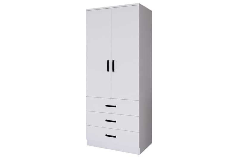 Haaken Garderobe 60x174,8 cm - Mat hvid - Opbevaring - Tøjopbevaring - Garderobeskabe