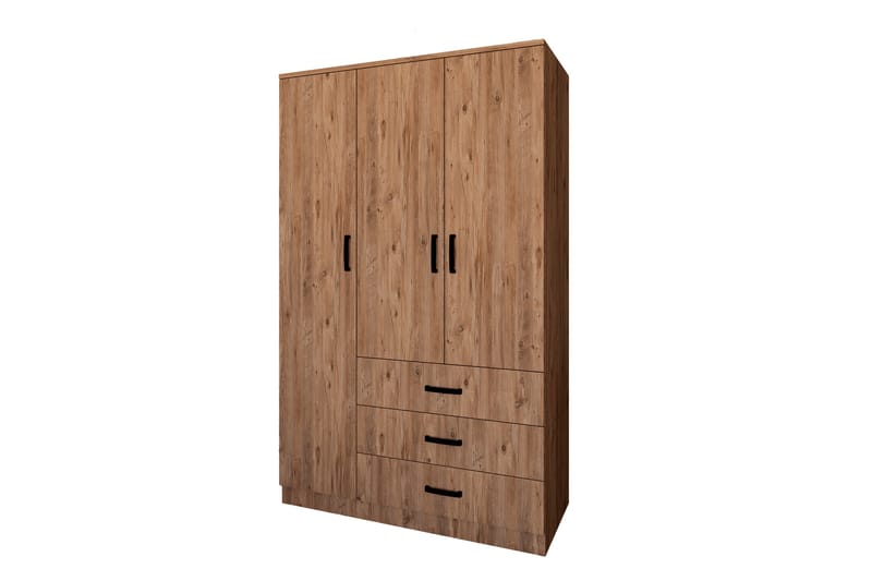 Haaken Garderobe 90x174,8 cm - Brun - Opbevaring - Tøjopbevaring - Garderobeskabe