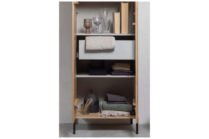 Hemlinge Garderobe 42x60 cm - Natur - Opbevaring - Tøjopbevaring - Garderobeskabe