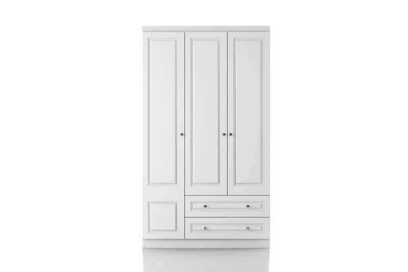 Inci Garderobe 105x182 cm - Hvid - Opbevaring - Tøjopbevaring - Garderobeskabe