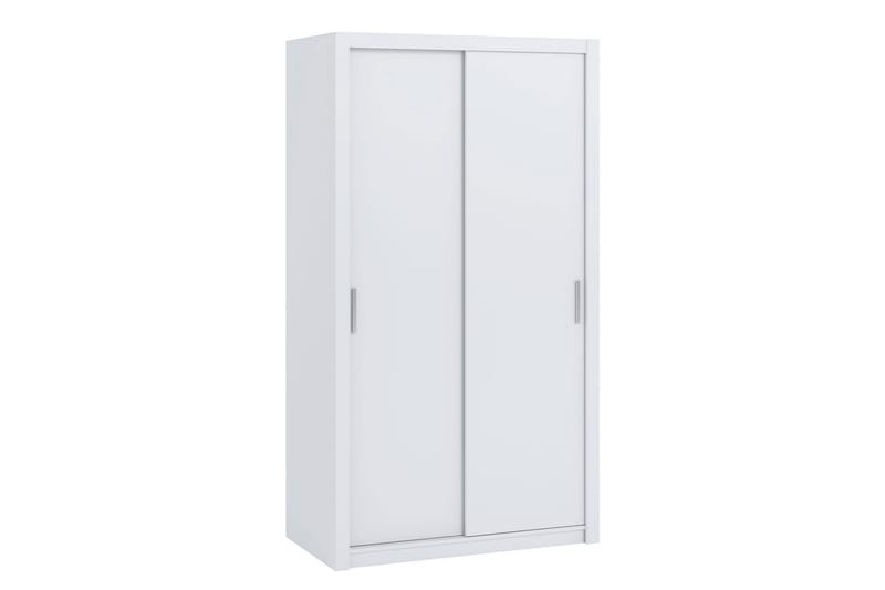 Julissa Garderobe 120 cm - Hvid - Opbevaring - Tøjopbevaring - Garderobeskabe