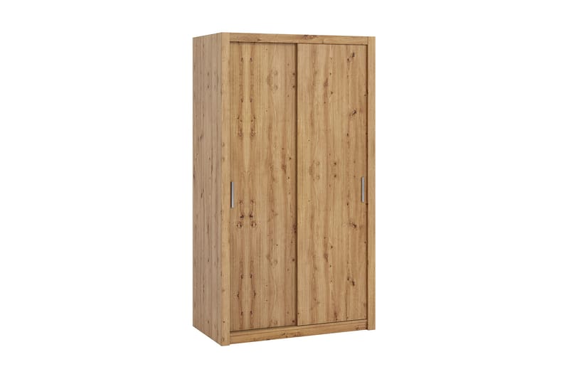 Julissa Garderobe 120 cm - Natur - Opbevaring - Tøjopbevaring - Garderobeskabe