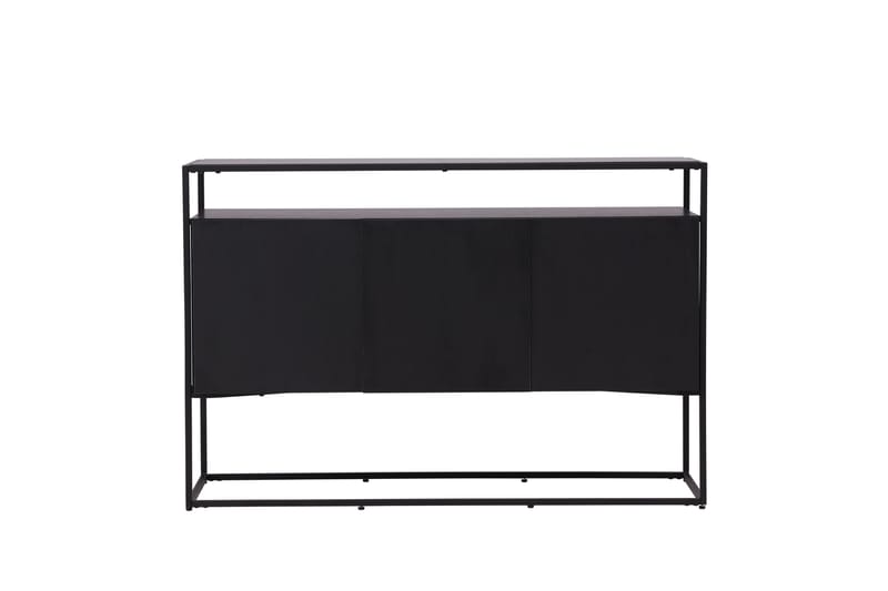 Kingsport Garderobe 120x80 cm - Sort - Opbevaring - Tøjopbevaring - Garderobeskabe - Garderobeskab & klædeskab