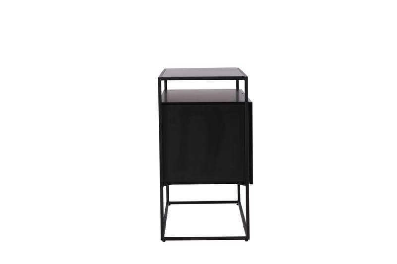 Kingsport Garderobe 120x80 cm - Sort - Opbevaring - Tøjopbevaring - Garderobeskabe - Garderobeskab & klædeskab