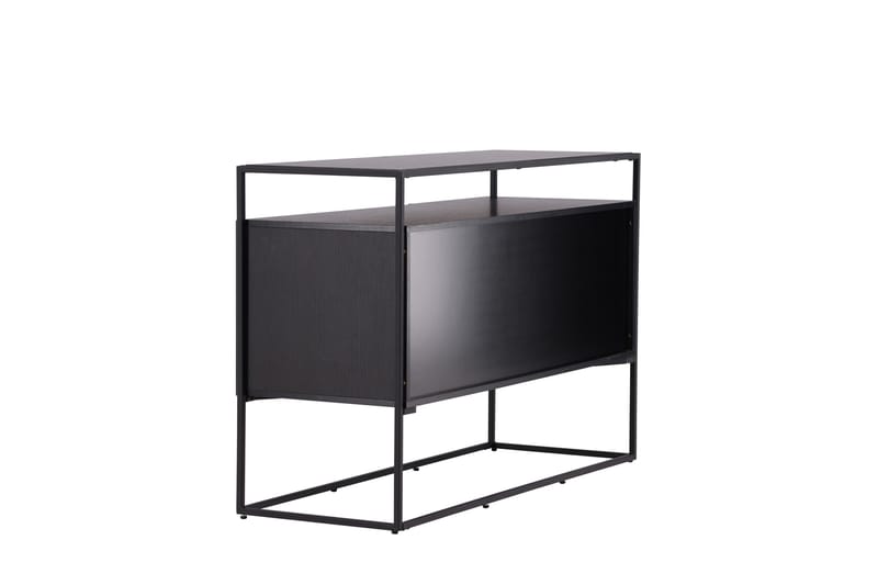 Kingsport Garderobe 120x80 cm - Sort - Opbevaring - Tøjopbevaring - Garderobeskabe - Garderobeskab & klædeskab