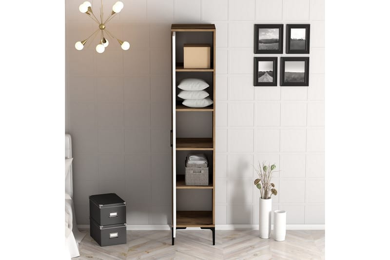 Kumsal Garderobe 40 cm - Hvid - Opbevaring - Tøjopbevaring - Garderobeskabe