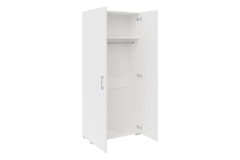 Lindesberg Garderobe 80 cm - Hvid - Opbevaring - Tøjopbevaring - Garderobeskabe