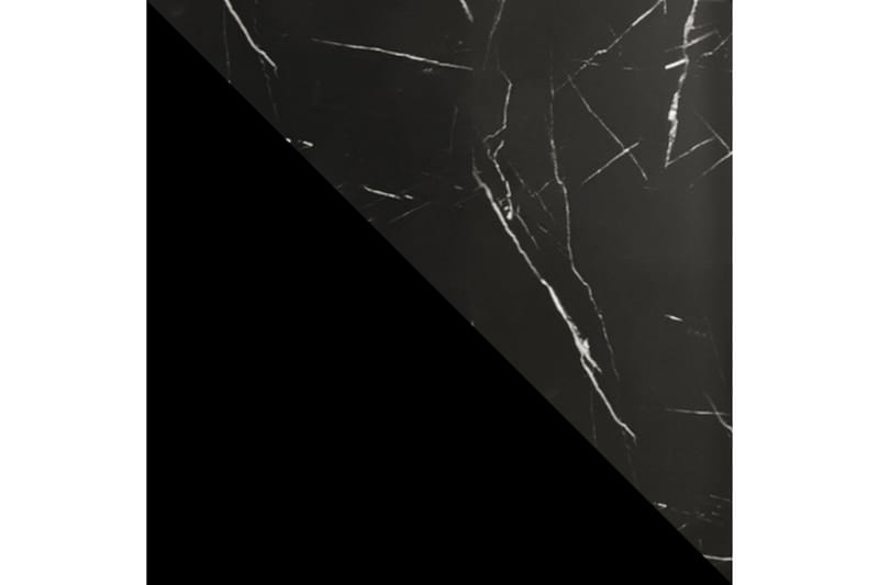 Marmuria Garderobe med Spejle Kant 150 cm Marmormønster - Sort - Garderobeskabe - Garderobe børn - Garderobeskab & klædeskab