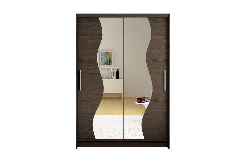 Miami garderobe 120x58x200 cm - Opbevaring - Tøjopbevaring - Garderobeskabe