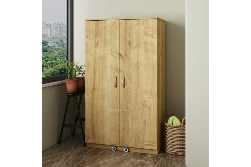 Paose Garderobe 90x158,2 cm - Eg - Opbevaring - Tøjopbevaring - Garderobeskabe