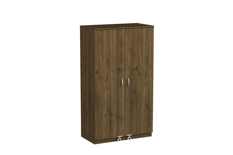 Paose Garderobe 90x158,2 cm - Valnød - Opbevaring - Tøjopbevaring - Garderobeskabe