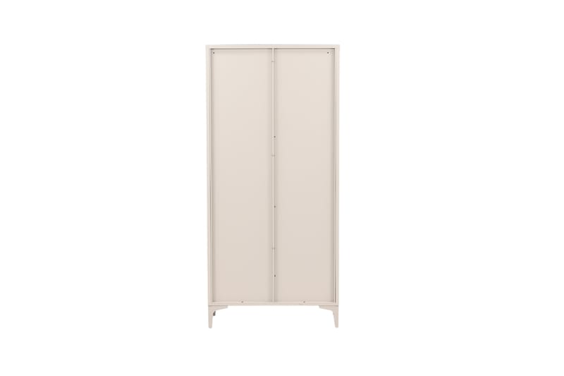 Piring Garderobe 85x45x183 cm - Beige - Opbevaring - Tøjopbevaring - Garderobeskabe - Garderobeskab & klædeskab