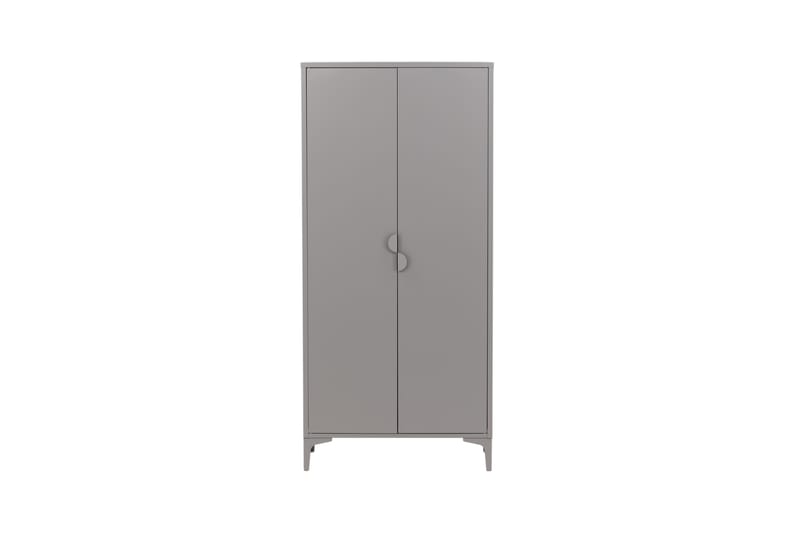 Piring Garderobe 85x45x183 cm - Lys grå - Opbevaring - Tøjopbevaring - Garderobeskabe - Garderobeskab & klædeskab