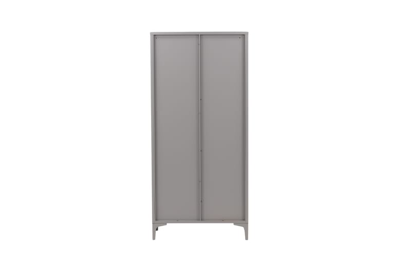 Piring Garderobe 85x45x183 cm - Lys grå - Opbevaring - Tøjopbevaring - Garderobeskabe - Garderobeskab & klædeskab