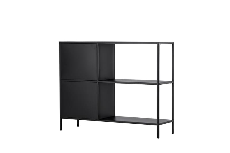 Salta Garderobe 100x75 cm - Sort - Opbevaring - Tøjopbevaring - Garderobeskabe - Garderobeskab & klædeskab