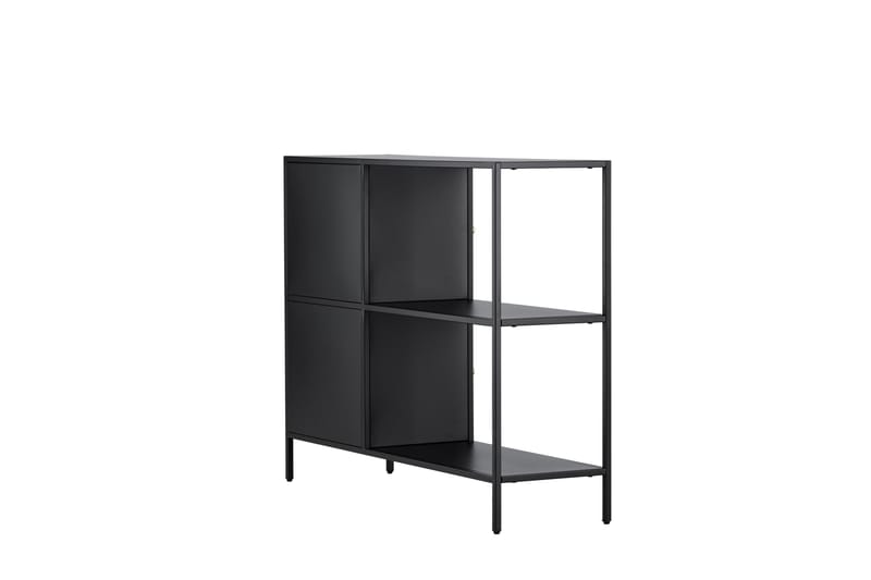 Salta Garderobe 100x75 cm - Sort - Opbevaring - Tøjopbevaring - Garderobeskabe - Garderobeskab & klædeskab