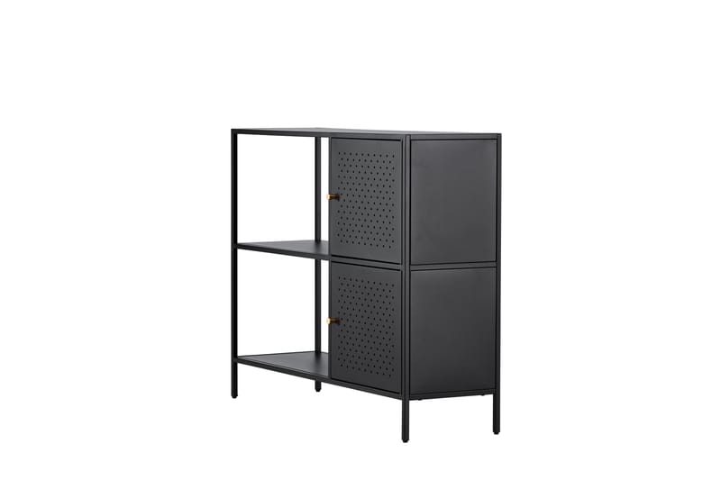 Salta Garderobe 100x75 cm - Sort - Opbevaring - Tøjopbevaring - Garderobeskabe - Garderobeskab & klædeskab