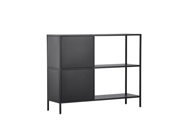 Salta Garderobe 100x75 cm - Sort - Opbevaring - Tøjopbevaring - Garderobeskabe - Garderobeskab & klædeskab