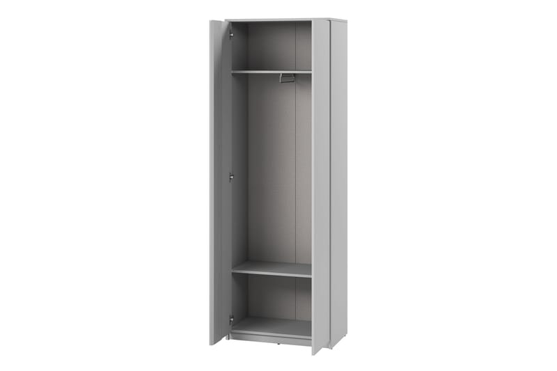 Simply Garderobe 69 cm - Grå - Opbevaring - Tøjopbevaring - Garderobeskabe