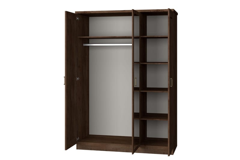 Tadeusz Garderobe 135x57x190 cm - Opbevaring - Tøjopbevaring - Garderobeskabe