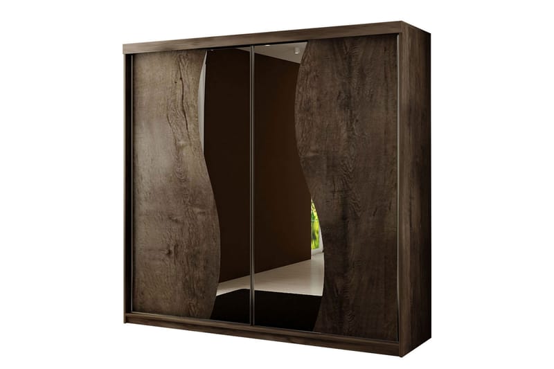 Top garderobe 200x62x200 cm - Opbevaring - Tøjopbevaring - Garderobeskabe