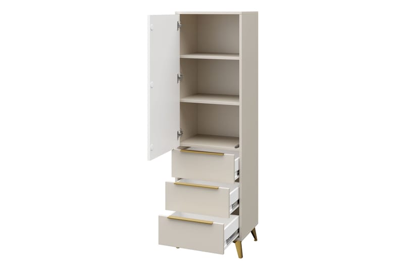 Vemdalen Garderobe 54 cm - Sand beige - Opbevaring - Tøjopbevaring - Garderobeskabe