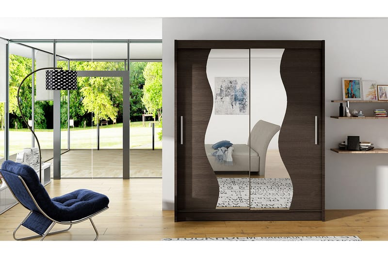 West garderobe 150x58x200 cm - Opbevaring - Tøjopbevaring - Garderobeskabe