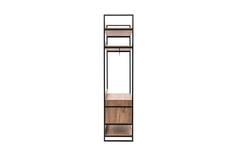 Witonia Garderobe 104x52 cm - Natur - Opbevaring - Tøjopbevaring - Garderobeskabe