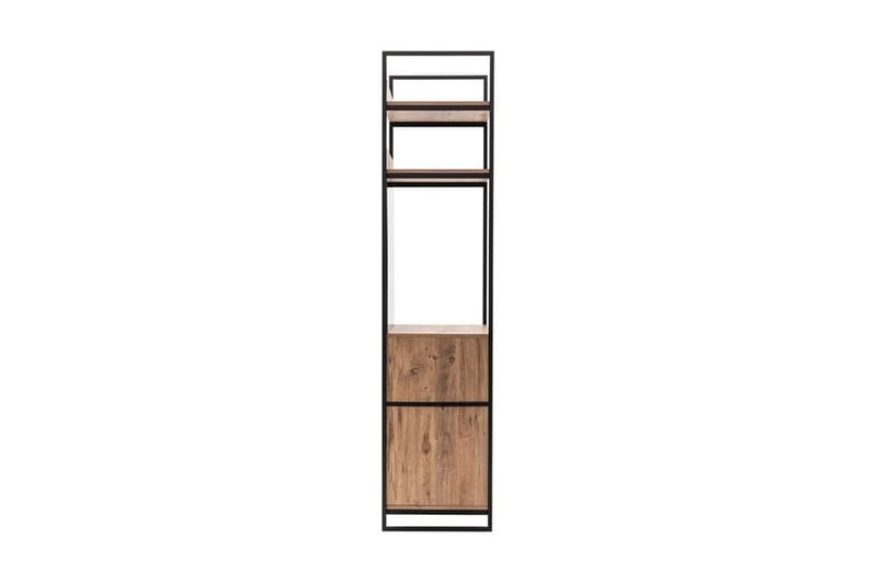 Witonia Garderobe 64x52 cm - Natur - Opbevaring - Tøjopbevaring - Garderobeskabe