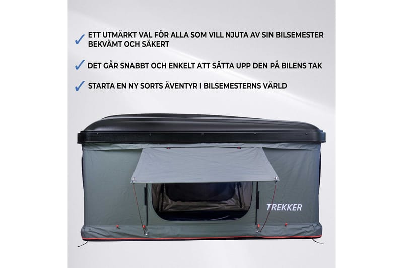 Trekker Telt Hut M - Grå - Sport & fritid - Camping & vandring - Telt