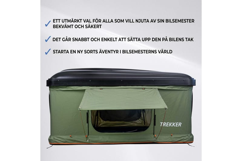 Trekker Telt Hut M - Sort - Sport & fritid - Camping & vandring - Telt