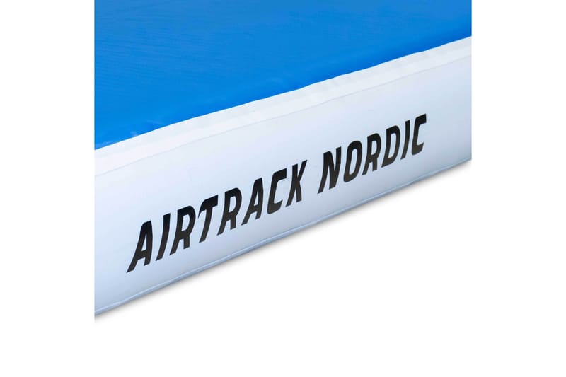 Airtrack Nordic Deluxe Wide 10x2 m - Blå|Hvid - Sport & fritid - Hjemmetræning - Træningsredskaber - Gymnastikmåtte & Airtrack