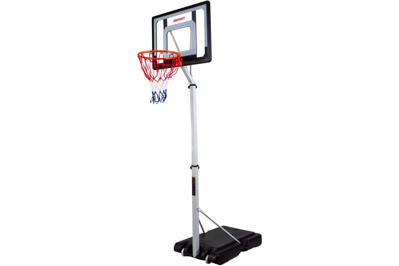 Prosport Basketballkurv Ungdom 2,1-2,6 m - Sort/Hvid - Sport & fritid - Leg & sport - Havespil