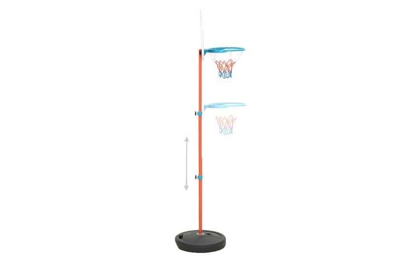 basketballsæt 133-160 cm transportabelt og justerbart - Flerfarvet - Sport & fritid - Leg & sport - Havespil