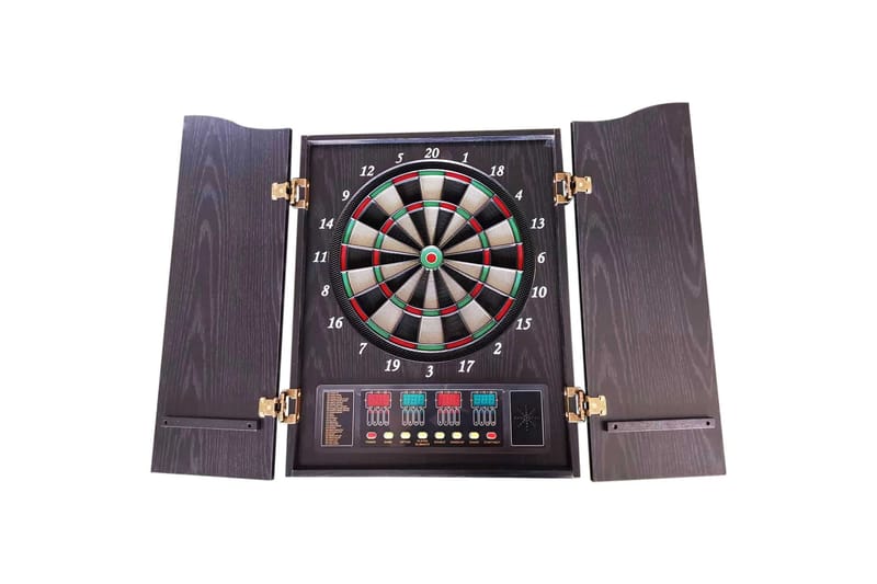 React Dartskab Elektronisk - Sort - Sport & fritid - Leg & sport - Havespil - Dartskive & dartpile