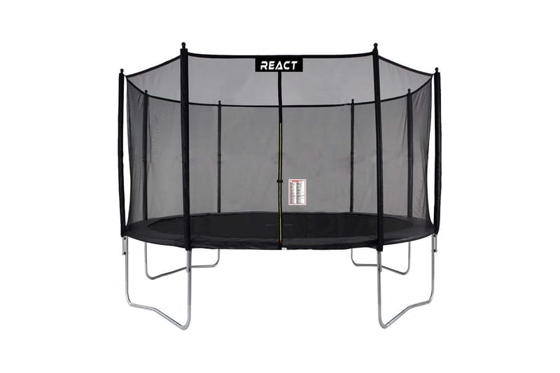 React Trampolin med Beskyttelsesnet 427 cm - Blå - Sport & fritid - Leg & sport - Legeredskaber & udendørsleg - Trampoliner