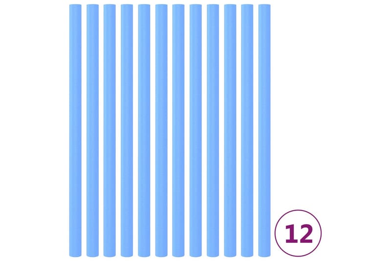 skumrør til trampolinstolper 92,5 cm 12 stk. blå - Blå - Sport & fritid - Leg & sport - Legeredskaber & udendørsleg - Trampoliner