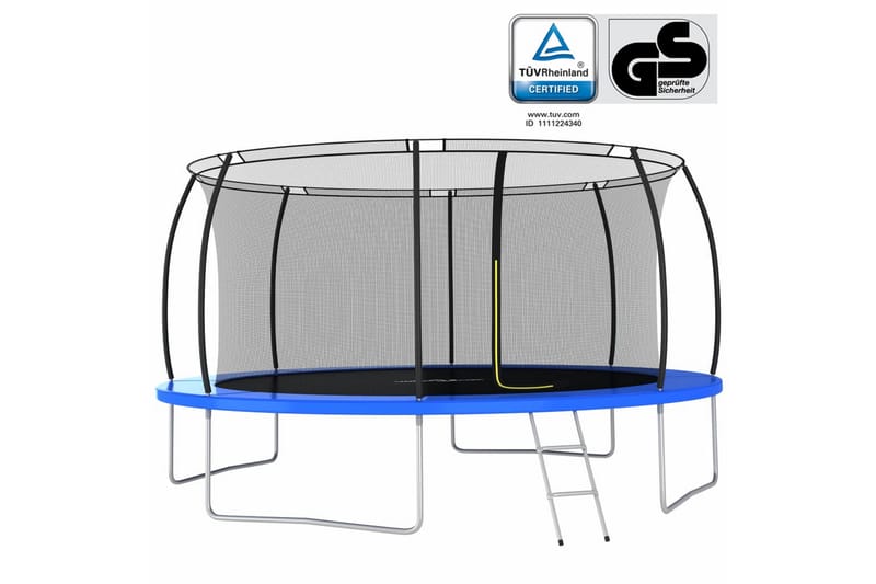 Trampolinsæt Rund 460X80 cm 150 Kg - Sport & fritid - Leg & sport - Legeredskaber & udendørsleg - Trampoliner