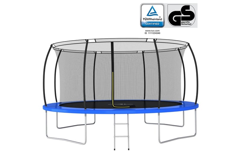 Trampolinsæt Rund 460X80 cm 150 Kg - Sport & fritid - Leg & sport - Legeredskaber & udendørsleg - Trampoliner