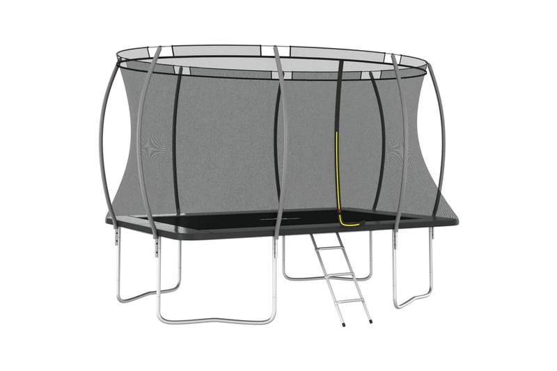 trampolinsæt 335x244x90 cm rektangulær 150 kg - Sport & fritid - Leg & sport - Legeredskaber & udendørsleg - Trampoliner