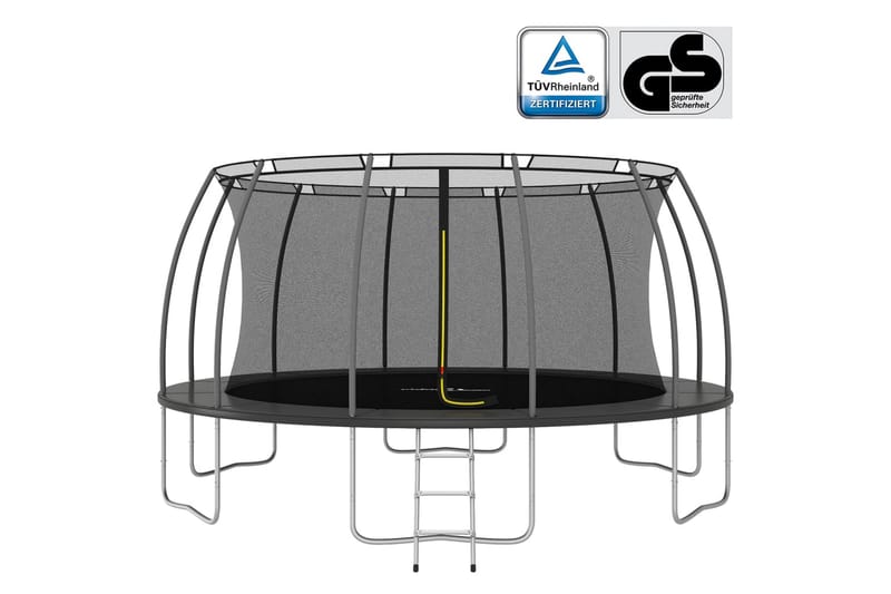 trampolinsæt rund 488x90 cm 150 kg - Trampoliner